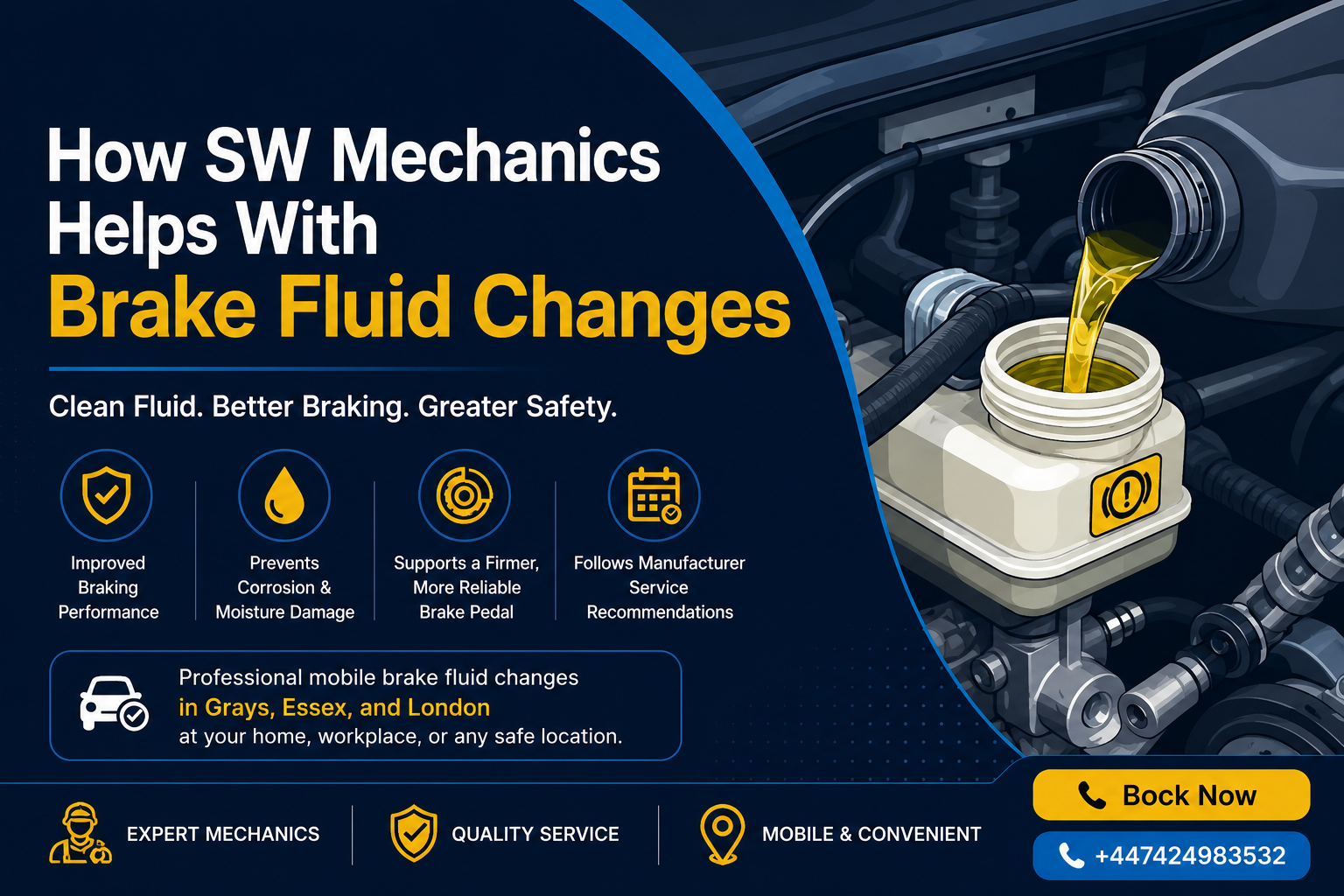 How SW Mechanics Helps Change Brake Fluid Safely