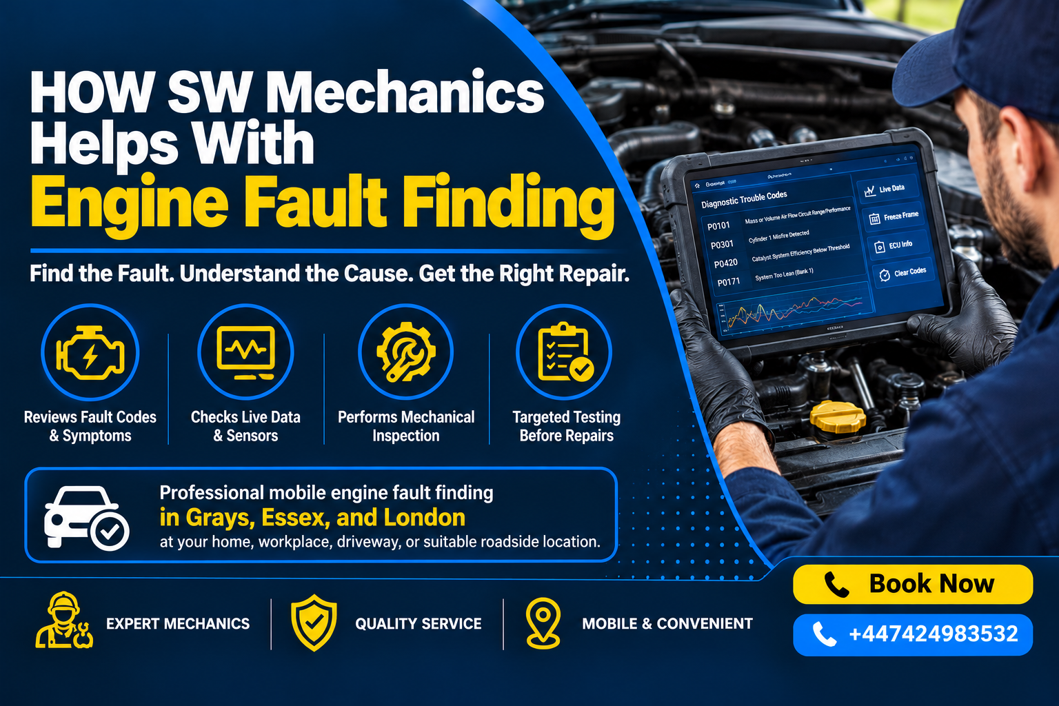 How SW Mechanics Helps With Engine Fault Finding