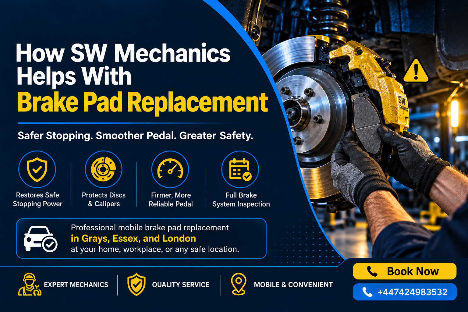 How SW Mechanics Helps with Brake Pad Replacement