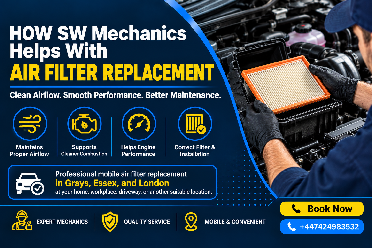 How SW Mechanics Helps With Air Filter Replacement