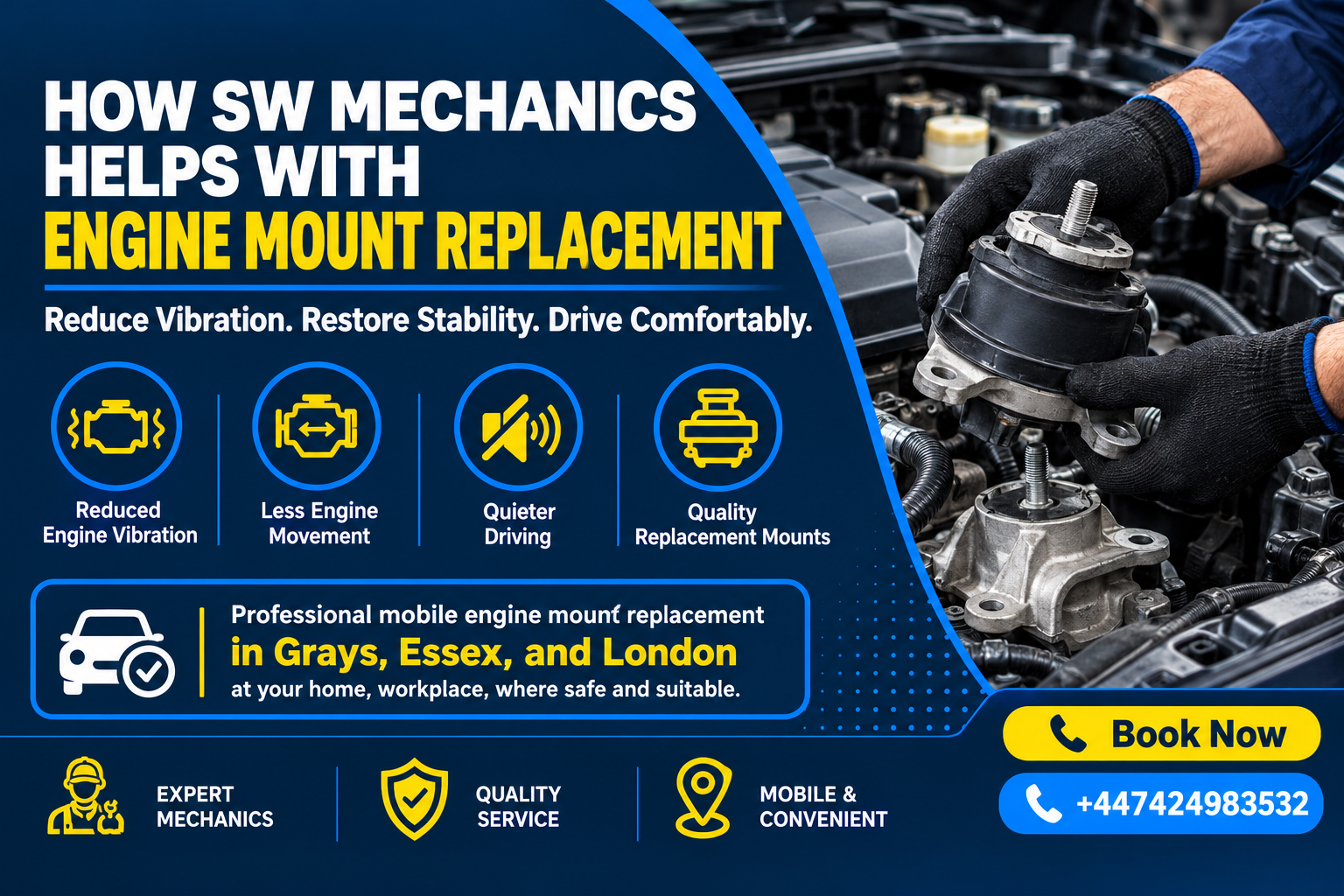  How SW Mechanics Helps With Engine Mount Replacement