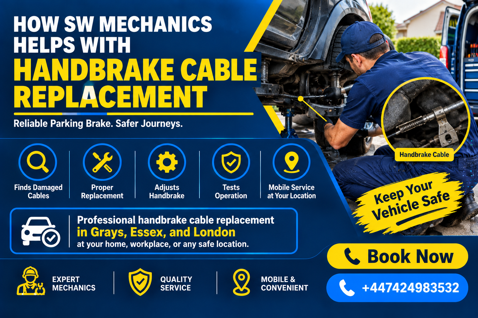 How SW Mechanics Helps With Handbrake Cable Replacement